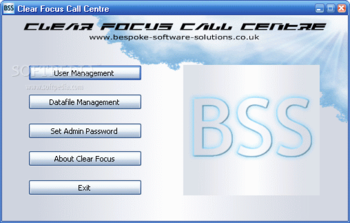 Clear Focus Call Centre screenshot