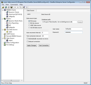 ClearBox Enterprise RADIUS Server screenshot 4