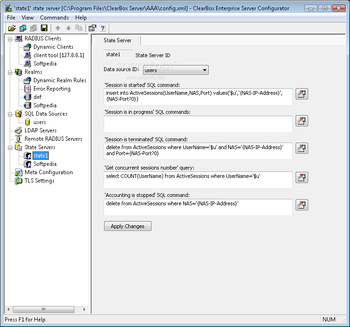ClearBox Enterprise RADIUS Server screenshot 5