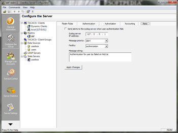 ClearBox TACACS+ RADIUS Server screenshot 7