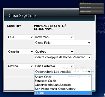 ClearSkyClock screenshot 2