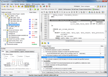 ClearSQL screenshot