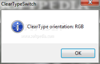 ClearType Switch screenshot