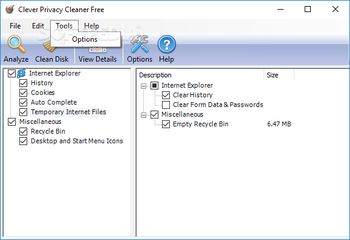 Clever Privacy Cleaner Free screenshot 5