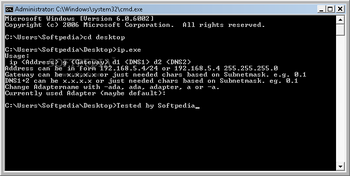 CLI IP Changer screenshot
