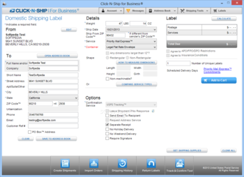 Click-N-Ship for Business screenshot 13