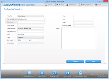 Click-N-Ship for Business screenshot 4