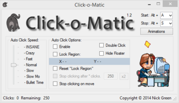 Click-o-Matic screenshot