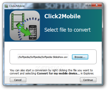 Click2Mobile screenshot