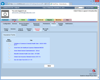 Click4Time eScheduling screenshot 10