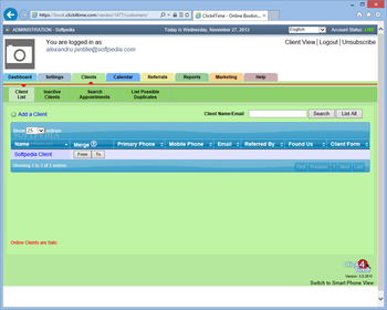 Click4Time eScheduling screenshot 13