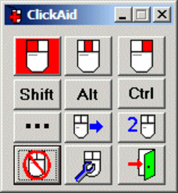 ClickAid screenshot