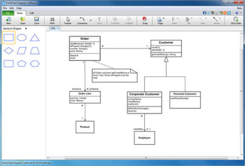 Clickcharts Free Flowchart Maker screenshot 2