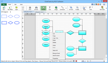 ClickCharts screenshot