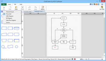 ClickCharts screenshot 2