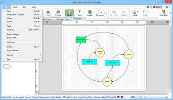 ClickCharts screenshot 3