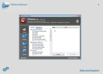 Click&Clean for Desktop screenshot