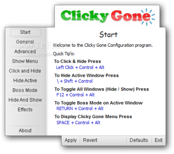 Clicky Gone screenshot 2