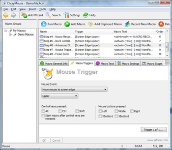 ClickyMouse Standard Edition screenshot