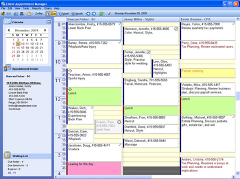 Client Appointment Manager screenshot 2