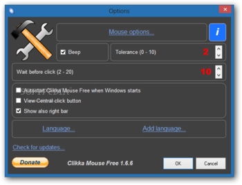 Clikka Mouse Free screenshot 2
