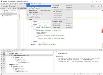 CLion screenshot 14