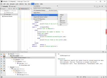 CLion screenshot 15