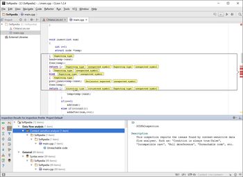 CLion screenshot 5