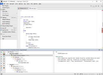 CLion screenshot 7