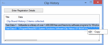 Clip History screenshot