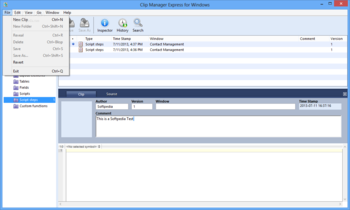 Clip Manager Express screenshot 2