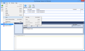 Clip Manager Express screenshot 3