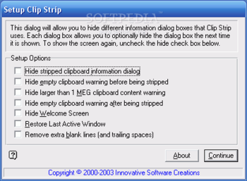 Clip Strip screenshot
