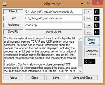 Clip-To-TXT screenshot