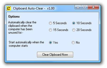 Clipboard Auto Clear screenshot