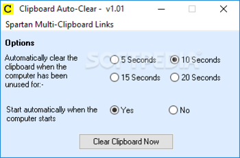 Clipboard Auto-Clear screenshot