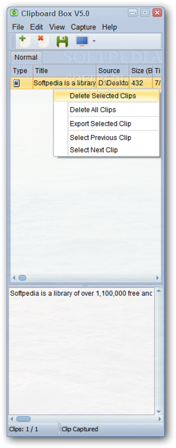 Clipboard Box screenshot