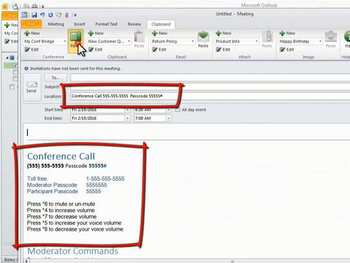 Clipboard for Microsoft Outlook screenshot 2