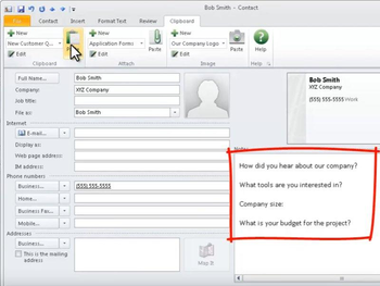 Clipboard for Microsoft Outlook screenshot 5
