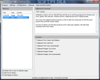Clipboard Saver screenshot