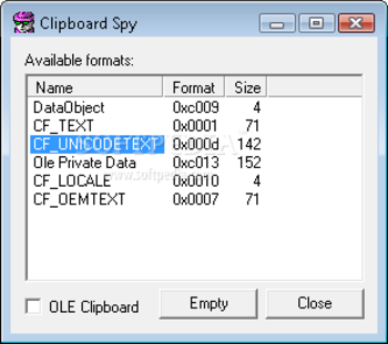 Clipboard Spy screenshot