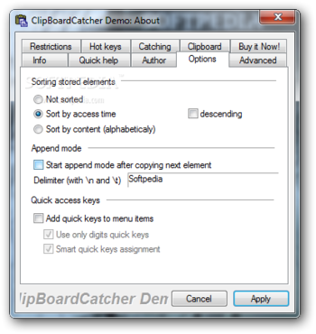 ClipBoardCatcher screenshot 4