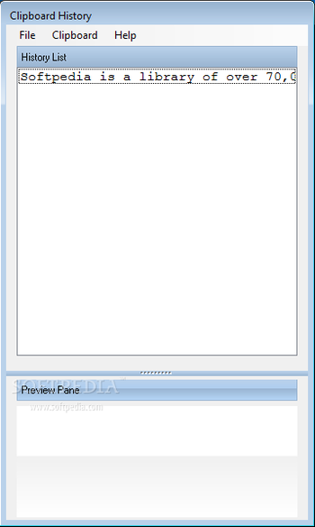 Clipboard.NET screenshot