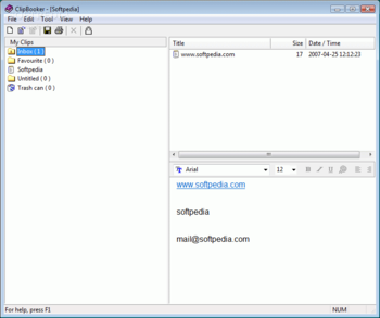 ClipBooker screenshot 2