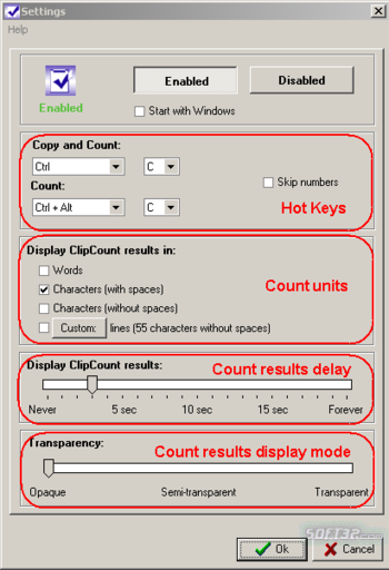 ClipCount: Cut and Paste Word Count screenshot 2