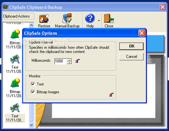 ClipSafe Clipboard Backup screenshot 2
