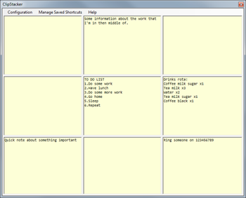ClipStacker screenshot