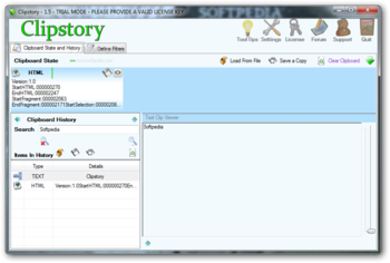 Clipstory screenshot