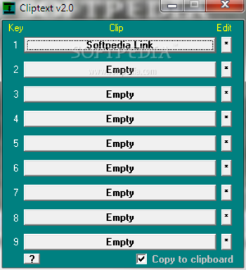 CLIPTEXT screenshot