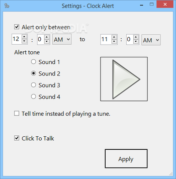 Clock Alert screenshot 2